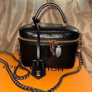 Louis Vuitton Monogram Ink Vanity PM Black